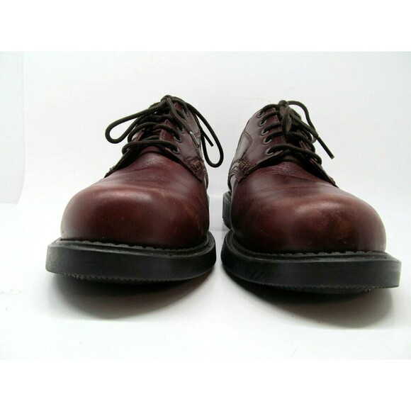 Dunham Ruggards Mens Brown Leather Plain Toe Waterproof Derbys Size US 9 D - Picture 5 of 9